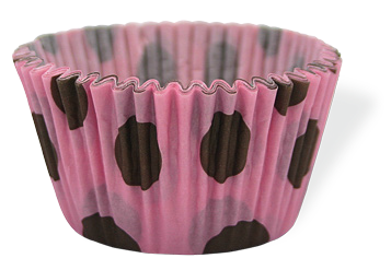 Forminha para Cupcake Marrom - 45 Unidades - Extra Festas